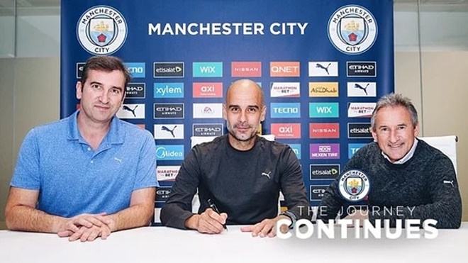 Man City gia hạn hợp đồng với Pep Guardiola, chờ mua Messi ở kỳ chuyển nhượng mùa Đông