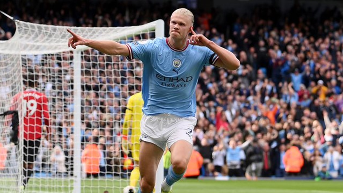 Erling Haaland lại lập hat-trick: Chiếc giày vàng trong tầm tay