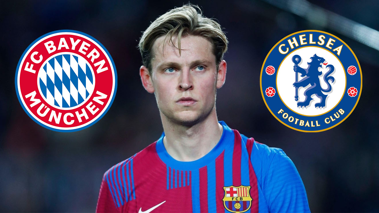 De Jong nhất quyết phớt lờ MU, chọn Chelsea hoặc Bayern nếu ra đi