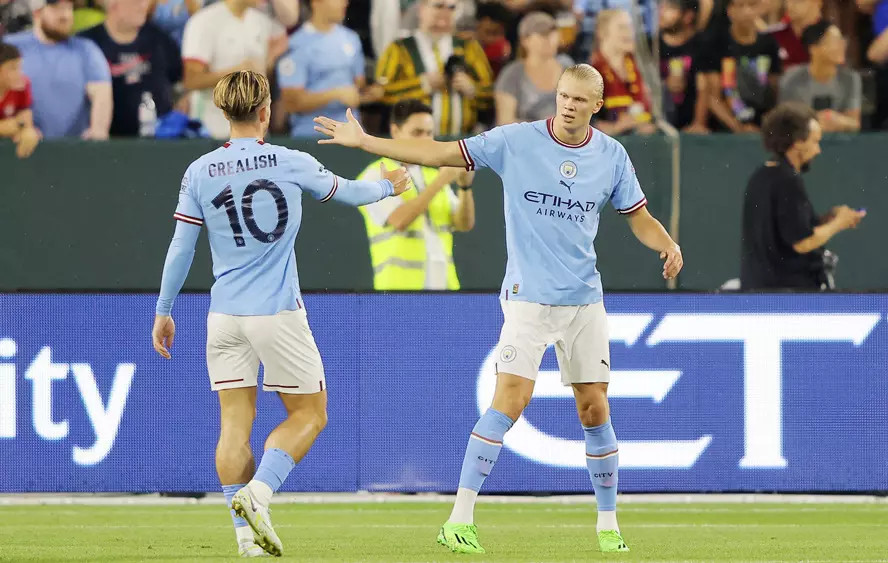 Kết quả bóng đá Bayern 0-1 Man City, Kết quả giao hữu hè, Pep Guardiola. Haaland, Haaland ghi bàn trận ra mắt, Pep nói về Haaland, Pep ca ngợi Haaland, Man City, Bayern, kqbd