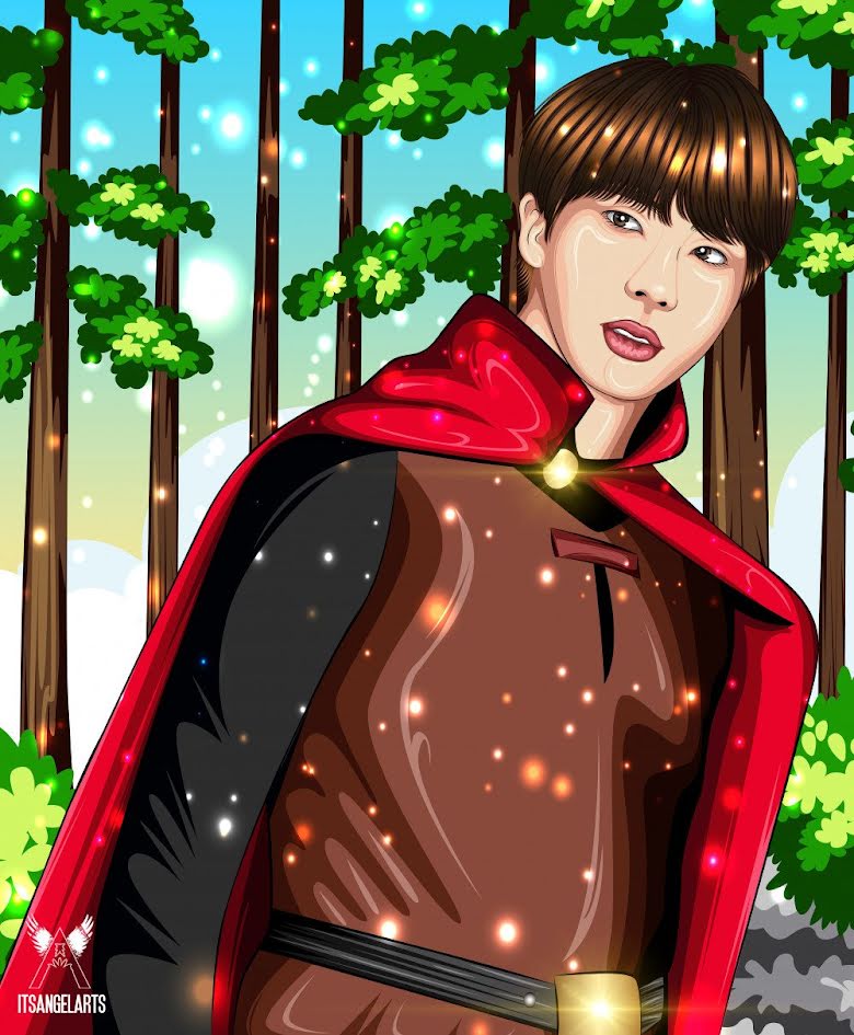 BTS, BTS khi hóa hoàng tử, BTS prince, BTS prince Disney, Jungkook, Jin, Jimin, V BTS, J-Hope, RM, Suga, BTS fanart