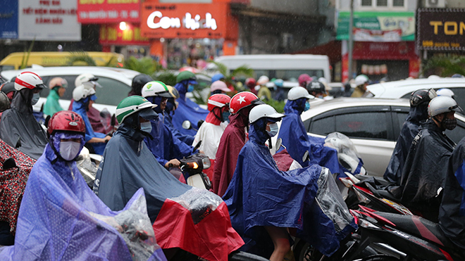 Thời tiết 14/9: Bắc Bộ mưa to, đề phòng lũ quét, sạt lở đất và ngập úng cục bộ