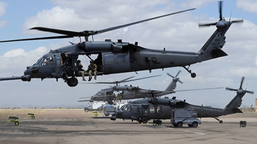 Rơi máy bay trực thăng quân sự Mỹ tại Iraq, có thể có thương vong