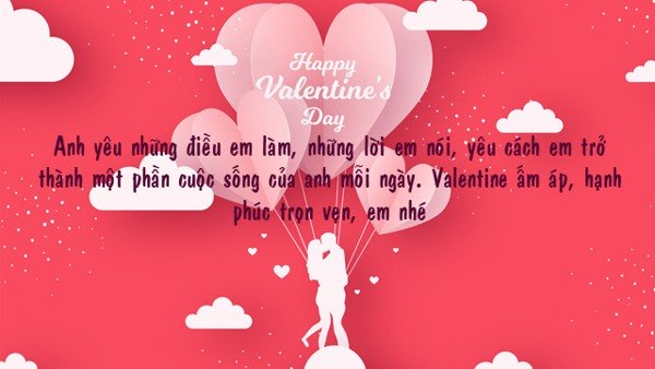 lời chúc Valentine, lời chúc valentine cho vợ, loi chuc valentine, lời chúc Valentine hay nhất, lời chúc Valentine ý nghĩa nhất, chúc Valentine lãng mạn, Valentine day