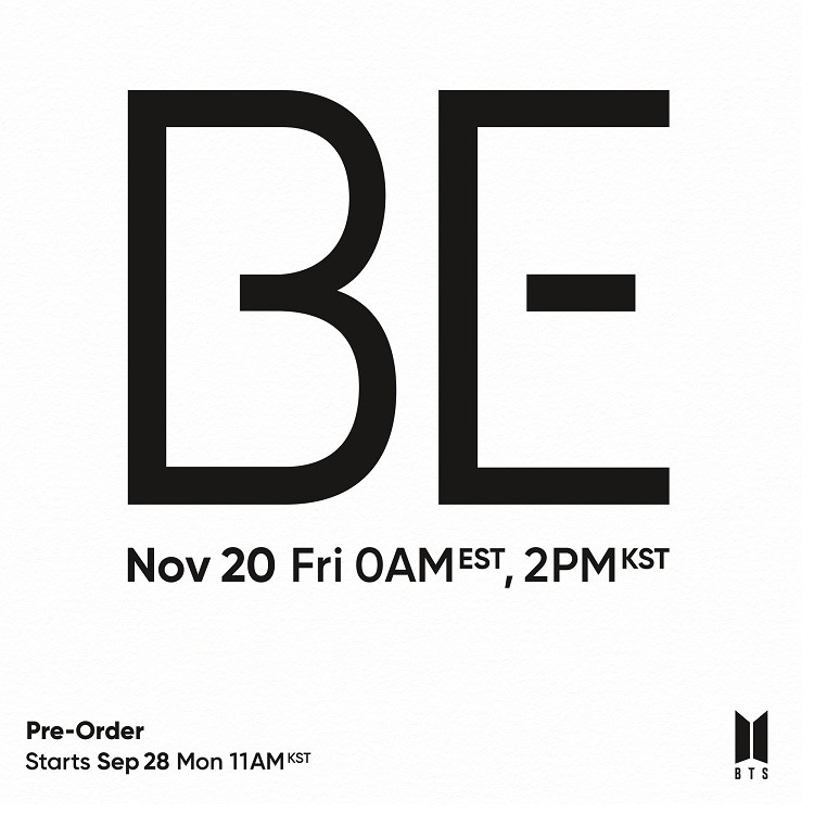 BTS. BTS phát hành BE, Album mới BE, TS tung album mới BE, Dynamite