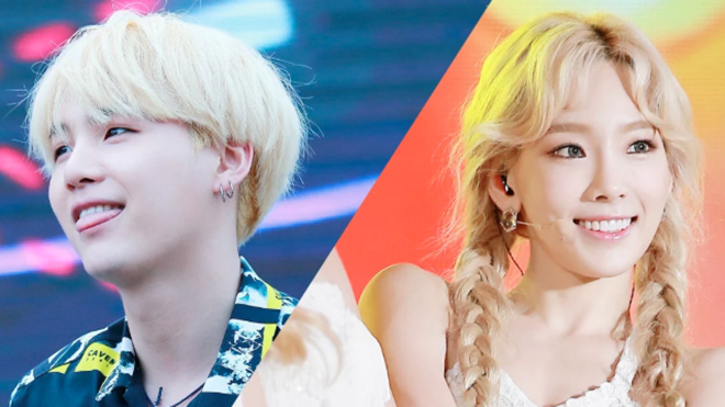 10 thần tượng như sinh ra với màu tóc vàng: Suga BTS, Dahyun Twice, Taeyeon SNSD...