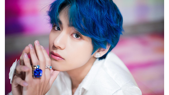 kpop, thần tượng nhuộm tóc xanh, BTS, red velvet, twice, TXT, IU