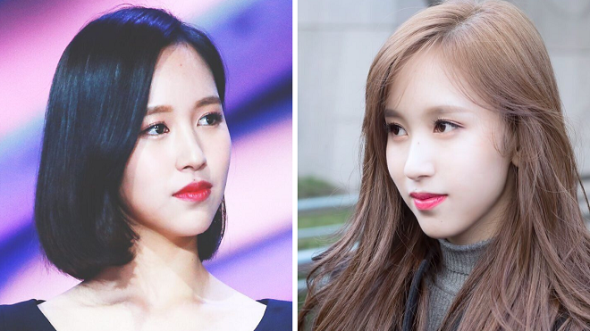 'Thiên nga đen' Mina Twice sở hữu gương mặt đẹp hoàn hảo với mọi kiểu tóc