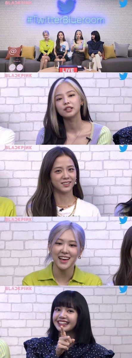 Blackpink, Jisoo, Jennie, Rosé, Lisa, Blackpink Twitter, blackpink 2020, blacpink hài hước, blackpink phát sóng trực tiếp,  blackpink blueroom live