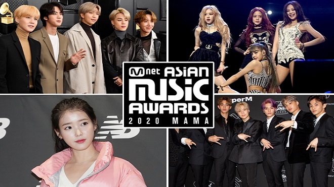 MAMA 2020: BTS nhận cup mỏi tay, Blackpink và Twice mãi mới có tên