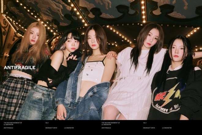 BTS, le sserafim, em gái bts, kazuha, sakura izone, kim chae won, huh yun jin, hong eun chae, izone, hybe, fearless lessrafim, lessearfim