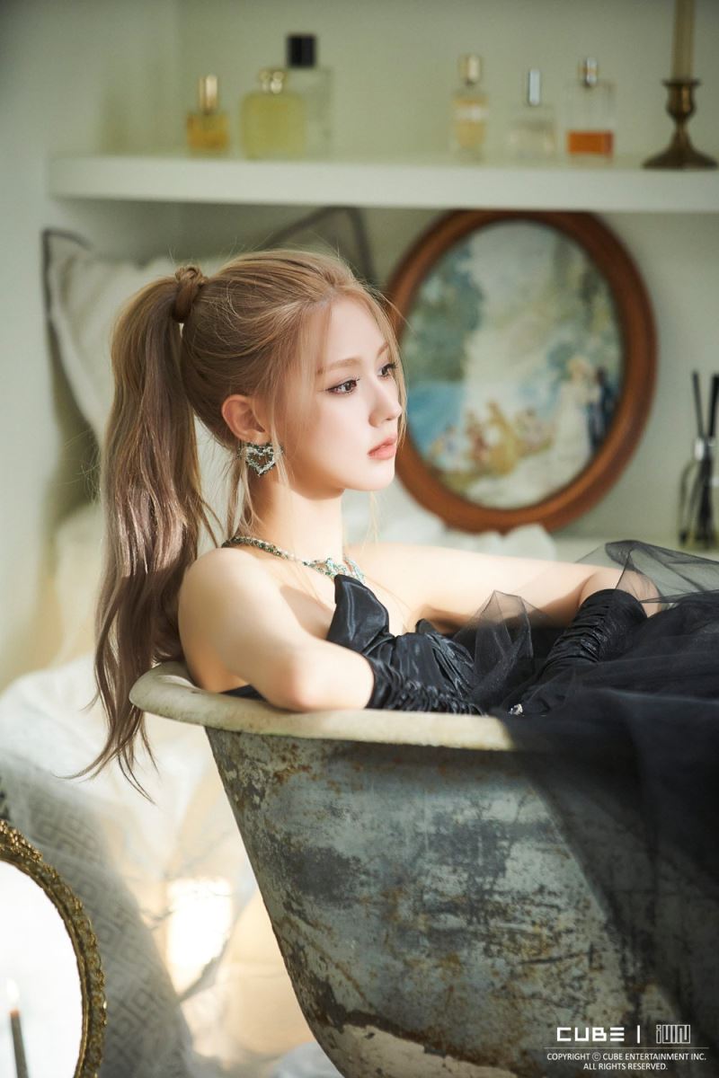 gidle, miyeon, soyeon, shuhua, yuqi, minnie, blackpink, jisoo, cực thực tập sinh blackpink, thành viên hụt blackpink, miyeon ảnh, cho miyeon
