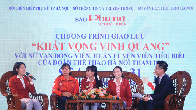 Hà Nội tôn vinh nữ HLV, VĐV giành HCV ở SEA Games 31