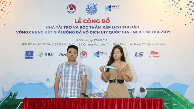 NextMedia tài trợ chính giải U17 QG trong 4 năm liên tiếp