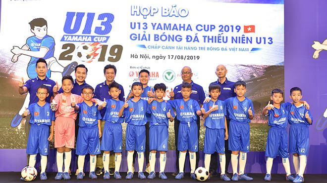 Giải BĐ Thiếu niên U13 Yamaha Cup 2019 giới hạn cầu thủ tham dự