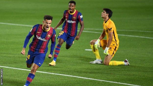 Video clip bàn thắng trận Barcelona 1-1 Sevilla