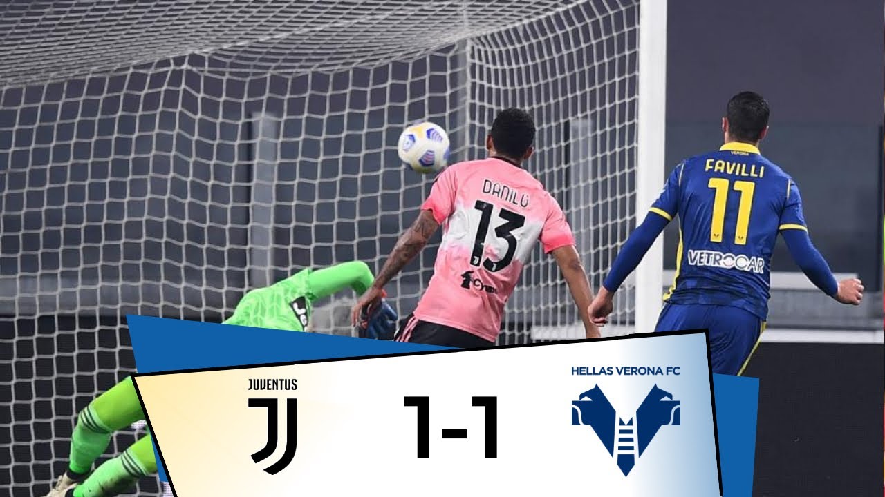 Video clip bàn thắng trận Juventus 1-1 Hellas Verona