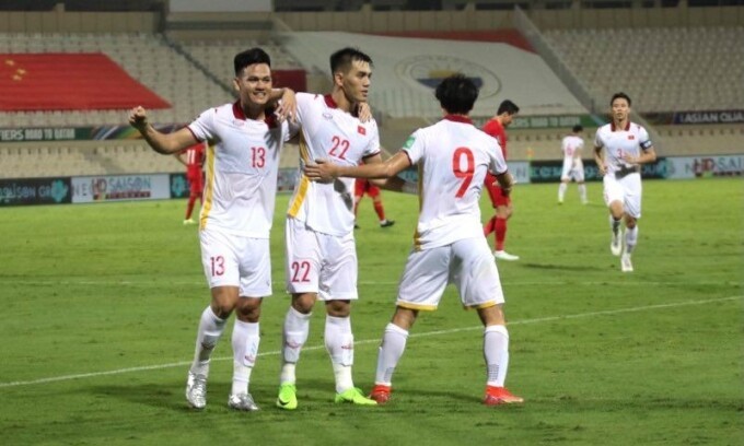 Việt Nam vs Lào, ket qua bong da, ket qua bong da hom nay, kết quả Việt Nam vs Lào, Việt Nam 2-0 Lào, chấm điểm đội tuyển VIệt Nam, Công Phượng, Hoàng Đức, Văn Đức