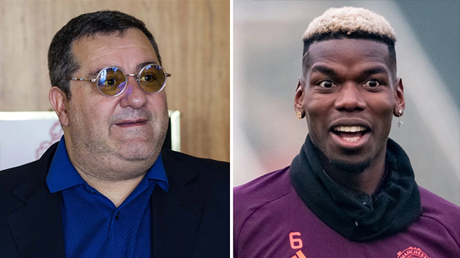 Báo Anh: "Pogba là biểu tượng của MU vô định, Raiola là một kẻ kiếm ăn trong hỗn loạn"