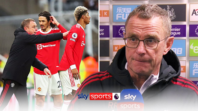 Rangnick chỉ ra 'vấn đề lớn nhất' của MU ở trận hòa Newcastle 