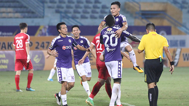 bóng đá Việt Nam, V League, lịch thi đấu V League, trực tiếp bóng đá, kết quả bóng đá V League, Viettel 1-1 Hà Nội, HLV Chu Đình Nghiêm, Quang Hải, Omar, VFF