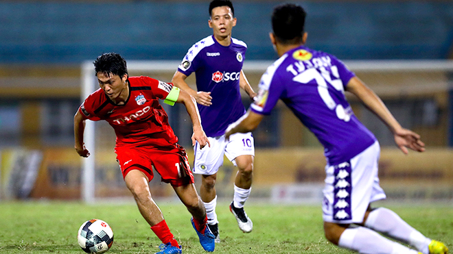 Trực tiếp bóng đá: Bình Dương vs Hà Nội. Đà Nẵng vs HAGL. Trực tiếp vòng 6 V-League