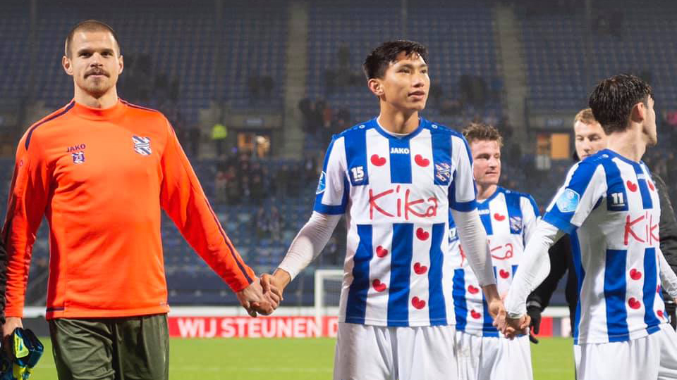 Văn Hậu, DTVN, Heerenveen, Hà Nội FC