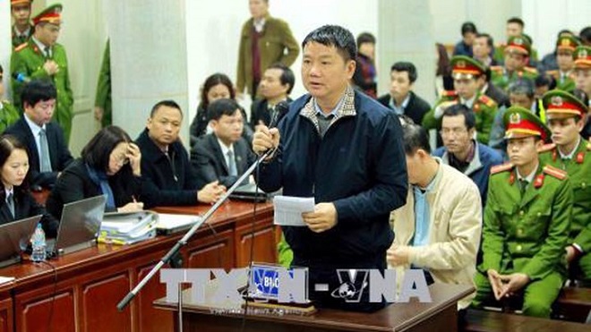 Ngày 19/3, xét xử bị cáo Đinh La Thăng trong việc góp vốn 800 tỷ đồng vào OceanBank