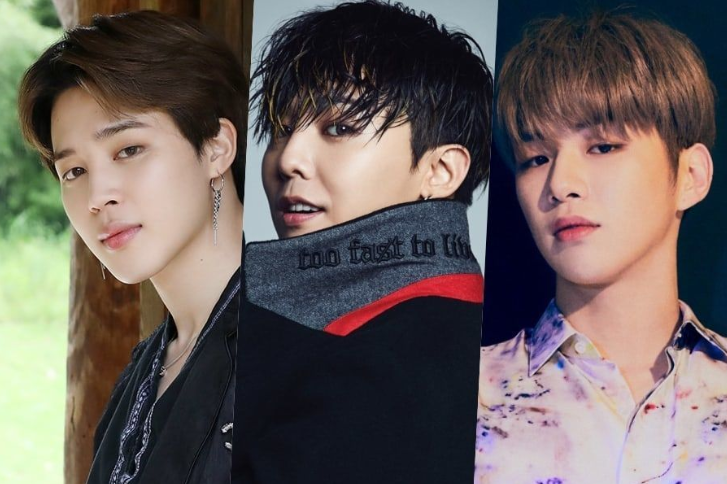 BTS, G-Dragon, BXH thần tượng Kpop tháng 11, Cuộc đua giữa BTS và G-Dragon, Jimin, Kang Daniel, BTS, Bigbang, G Dragon bám sát Jimin BTS, Blackpink, BTS Jimin, G Dragon