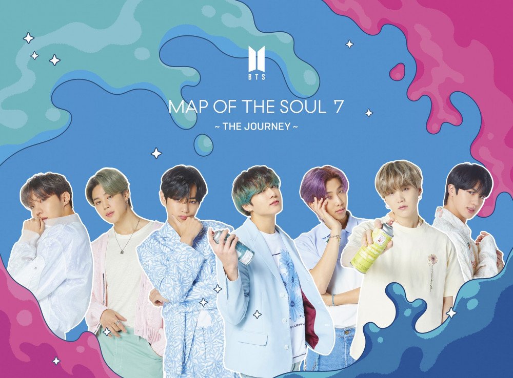 bìa Map of the soul 7 Journey, album tiếng nhật thứ tư của BTS, BTS đạo Bigbang