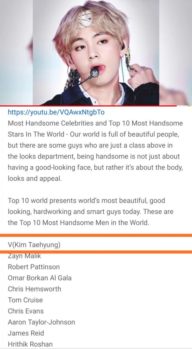 V BTS là \'Người đàn ông đẹp trai nhất thế giới năm 2020\' - Du Lịch ...