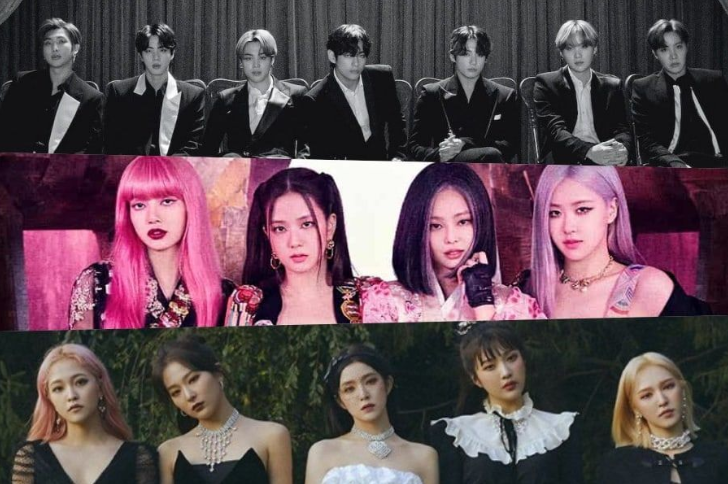 BTS, Blackpink, Red Velvet, Twice, BXH Nhóm nhạc Kpop tháng 7, BTS tin tức, BTS Jin, BTS RM, BTS Suga, BTS V, BTS Jimin, BTS Jungkook, bts j hope, Blackpink lisa