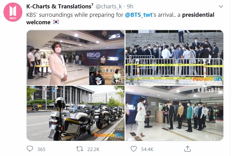 BTS, BTS đi phỏng vấn, BTS đi phỏng vấn mà như nguyên thủ quốc gia, ARMY, News9, Dynamite