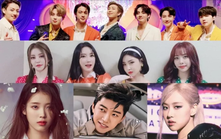 BXH thương hiệu, BTS, Blackpink, Brave Girls, IU, Im Young Woong, Young Tak, Rose, Lee Chan Won, (G)i-dle, Izone