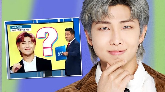 RM BTS xuất hiện trên bản tin quốc gia vì lý do gây ‘lú’