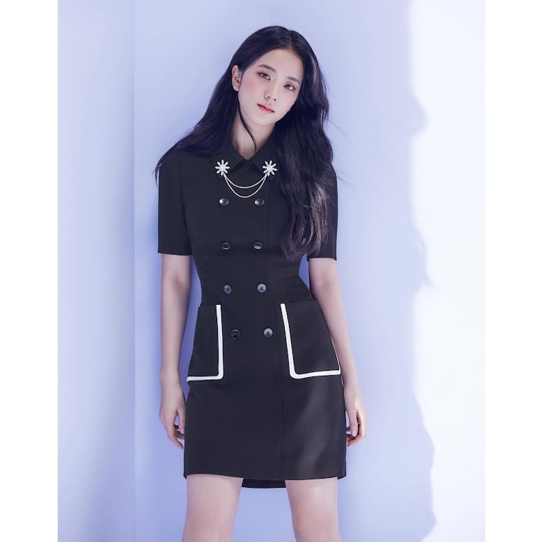 Blackpink, Jisoo, Jennie, Rose, Lisa, Jisoo black white, học Jisoo mặc sang mà quyến rũ, Jisoo style, Jisoo dress, Jisoo mặc trắng đen, Jennie style, Lisa style