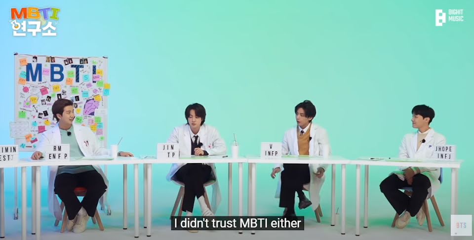 BTS, BTS MBTI, Jungkook, BTS funny, BTS không tin vào MBTI, Jimin, V BTS, Jin, J-Hope, RM, Suga, Taehyung, Jungkook MBTI, V BTS MBTI, Jimin MBTI, Jungkook cute