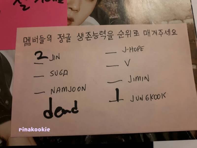 BTS, BTS lạc vào hoang dã, BTS khả năng sống còn, Jungkook, Jin, Jimin, J-Hope, RM, Suga, V, thánh hủy diệt RM, maknae on top Jungkook, Jungkook funny, Jungkook strong