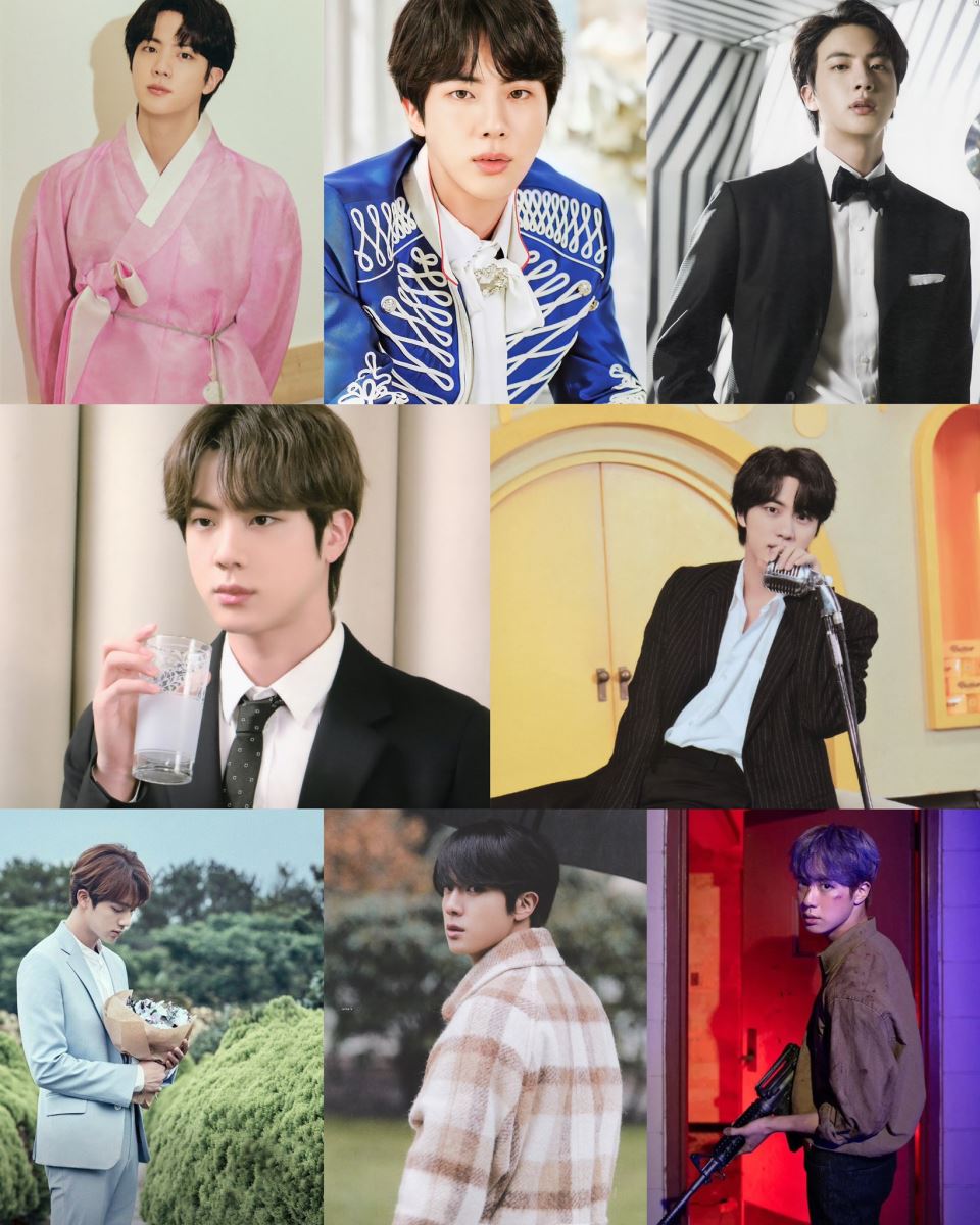 Chú thích ảnhaBTS, Jin, diễn viên Jin, Jin Dune, actor Jin, BTS solo, BTS chương 2, các hoạt động solo của BTS, Jin đóng phim, Yet to come, Jungkook, RM, Suga, V, Jimin, J-Hope