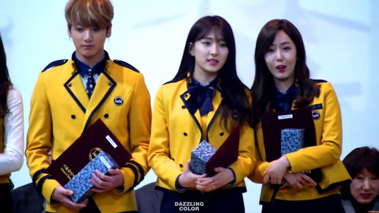 BTS, Jimin, V, Jungkook, Sao Kpop từng học chung lớp, bạn học Jungkook, NCT, Mamamoo, TVXQ, Super Junior, Winner, Block B, WJSN, Apink, Red Velvet, Gfriend, BTOB, EXO