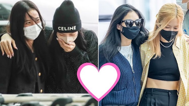 Blackpink đoàn kết tại sân bay, Jennie sao cúi gằm mặt vậy?