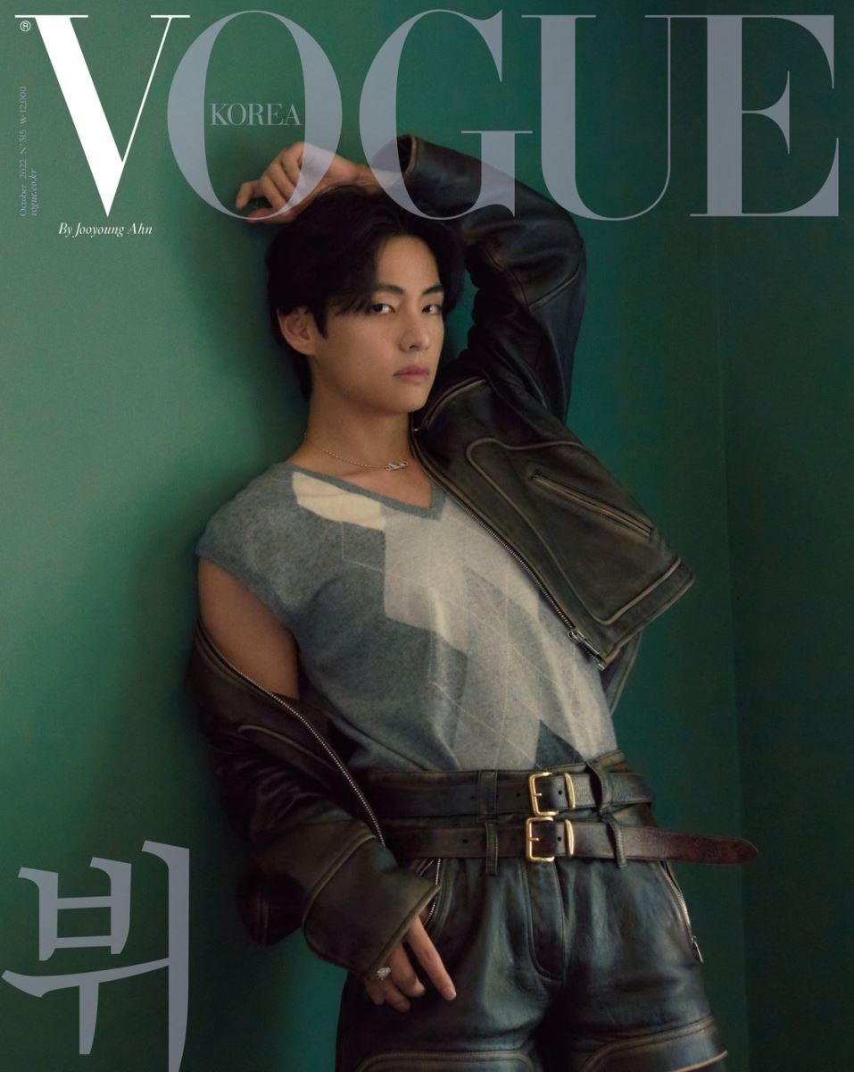 BTS, V BTS, V BTS Vogue Hàn Quốc, V BTS tạp chí bán chạy nhất lịch sử, V BTS vượt G-Dragon BigBang, G-Dragon, Jennie, Blackpink, V BTS kỷ lục 2022, V BTS magazine 2022