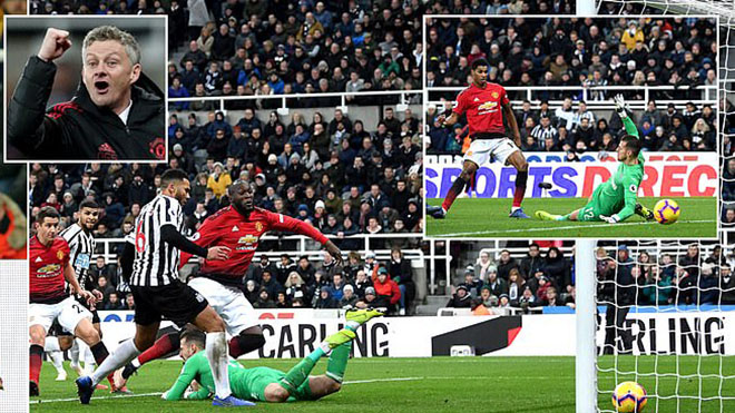 Video clip highlight Newcastle 0-2 M.U: Rashford tỏa sáng, Solskjaer đi vào lịch sử