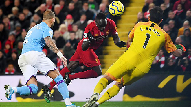 Ket qua bong da, kết quả bóng đá, kết quả Liverpool vs Man City, Liverpool vs Man City, Liverpool đấu với Man City, kết quả Ngoại hạng Anh, bóng đá Anh, BXH bóng đá Anh, Mane