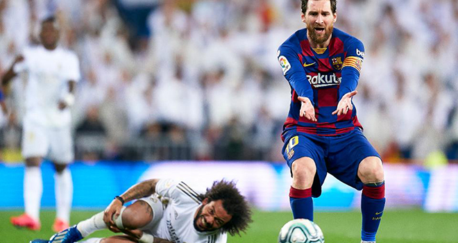 ket qua bong da, Real Madrid vs Barcelona, video Real Madrid 2-0 Barcelona, kqbd, bxh Tây Ban Nha, bxh Liga, cuộc đua vô địch, Zidane vs Quique Setien, Messi, Vinicius