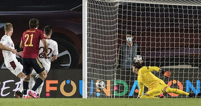 Ket qua bong da, Tây Ban Nha vs Thụy Sĩ, TBN vs Thụy Sĩ, Kết quả Nations League, kết quả TBN vs Thụy Sĩ, Video TBN 1-0 Thụy Sĩ, BXJ Nations League, kết quả Tây Ban Nha