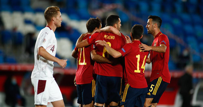 Ket qua bong da, Tây Ban Nha vs Thụy Sĩ, TBN vs Thụy Sĩ, Kết quả Nations League, kết quả TBN vs Thụy Sĩ, Video TBN 1-0 Thụy Sĩ, BXJ Nations League, kết quả Tây Ban Nha