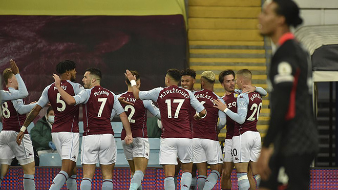 Aston Villa 7-2 Liverpool: Đại địa chấn ở Villa Park, Liverpool muối mặt