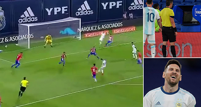Argentina vs Paraguay, Messi, Messi bị từ chối bàn thắng, Vòng loại World Cup 2022, kết quả Argentina vs Paraguay, Argentina 1-1 Paraguay, video Argentina vs Paraguay