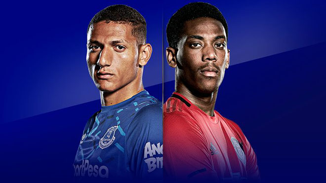 Lịch thi đấu bóng đá hôm nay: Trực tiếp MU đấu với Everton. TTTT HD